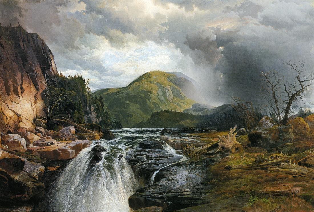 Thomas Moran The Wilds of Lake Superior